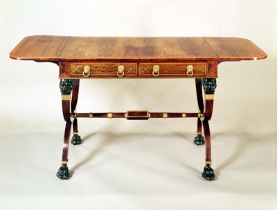 Sofa table, Regency period by English School